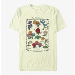 New 😀 Disney Alice in Wonderland Wildflowers Chart T-Shirt 🛒
