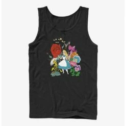Promo 🔥 Disney Alice in Wonderland Flower Afternoon Tank ❤️