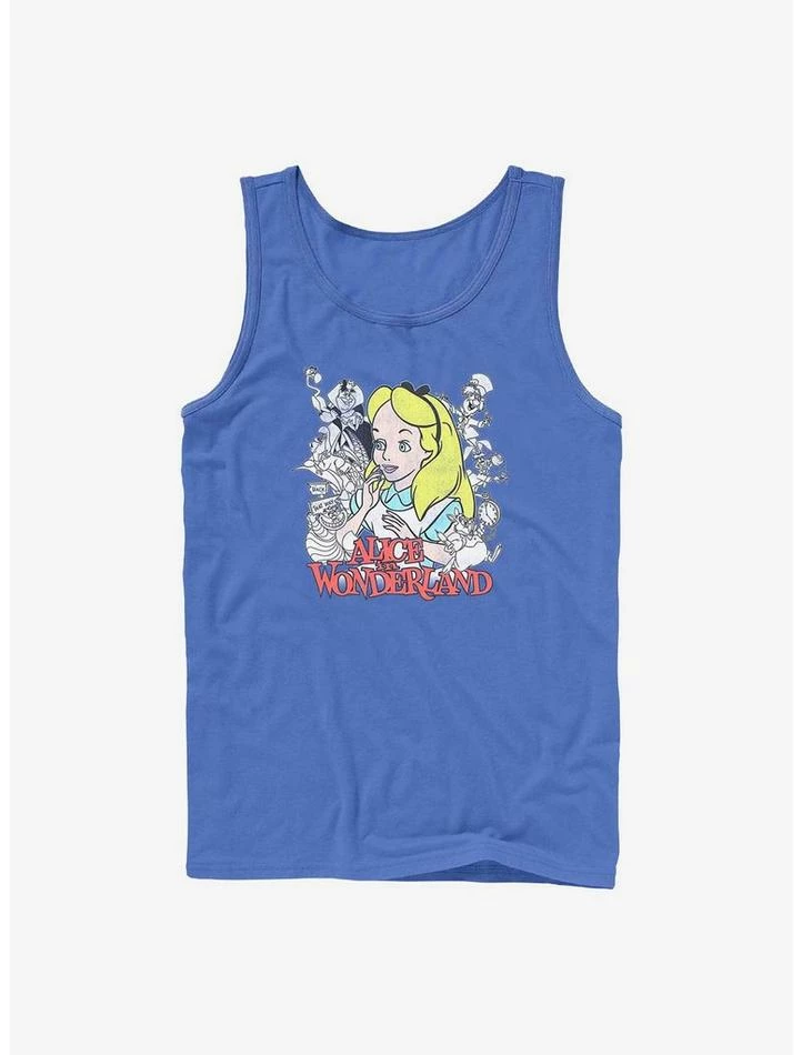 Coupon ✨ Disney Alice in Wonderland Group Tank ❤️