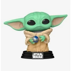 Cheap 🛒 Funko Star Wars The Mandalorian Pop! Grogu With Armor Vinyl Bobble-Head ⌛