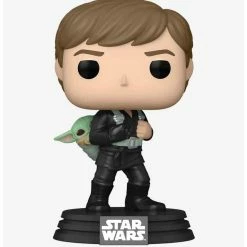 Best Pirce ✨ Funko Star Wars The Book Of Boba Fett Pop! Luke Skywalker & Grogu Vinyl Bobble-Head 🎉