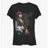 Buy 🤩 Disney Pirates of the Caribbean Captain Jack 👧 Girls T-Shirt 🔥