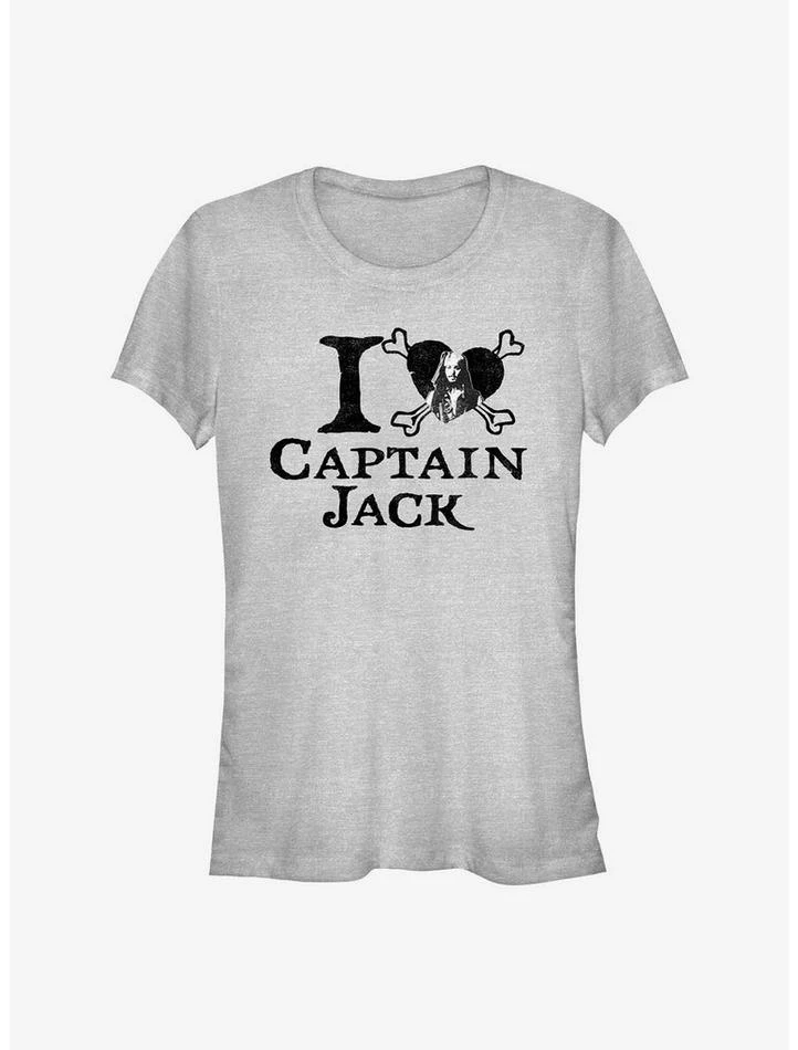 Wholesale โจ Disney Pirates of the Caribbean I Love Captain Jack ๐ง Girls T-Shirt ๐ฅฐ