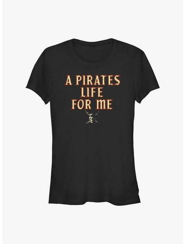 Best Pirce 😉 Disney Pirates of the Caribbean A Pirate's Life For Me 👧 Girls T-Shirt 🔥