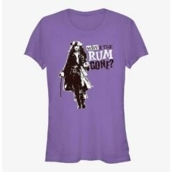 Wholesale 🛒 Disney Pirates of the Caribbean Why Is The Rum Gone 👧 Girls T-Shirt 🛒