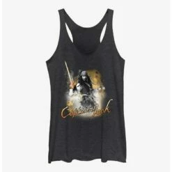 Brand new 😉 Disney Pirates of the Caribbean Captain Jack 👧 Girls Tank 🛒