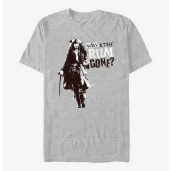 Wholesale 👍 Disney Pirates of the Caribbean Why Is The Rum Gone T-Shirt 😉