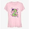 New 🔥 Disney Zombies Seabrook Football Letter 👧 Girls T-Shirt ⌛