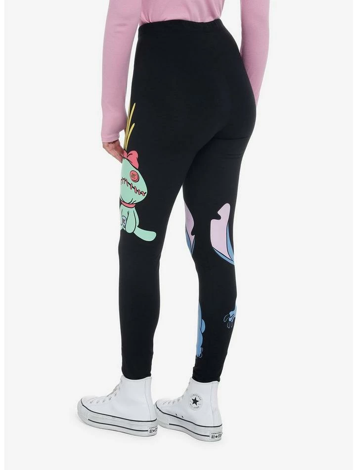Top 10 🥰 Disney Lilo & Stitch Scrump & Stitch Leggings 🛒 - Image 2