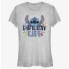 Coupon ❤️ Disney Lilo & Stitch 🎂 Birthday Girl Stitch 👧 Girls T-Shirt ⌛