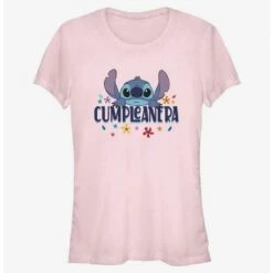 Discount 😀 Disney Lilo & Stitch Spanish 🥳 Birthday 👧 Girls T-Shirt 😍