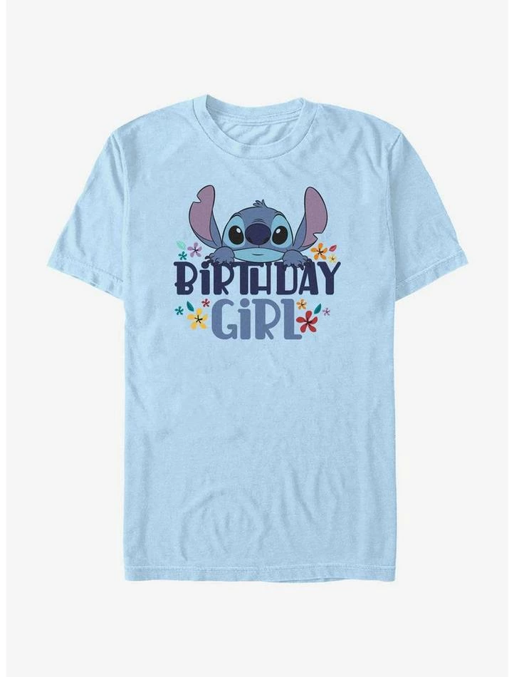 Best deal 🔥 Disney Lilo & Stitch 🎂 Birthday Girl Stitch T-Shirt ⭐