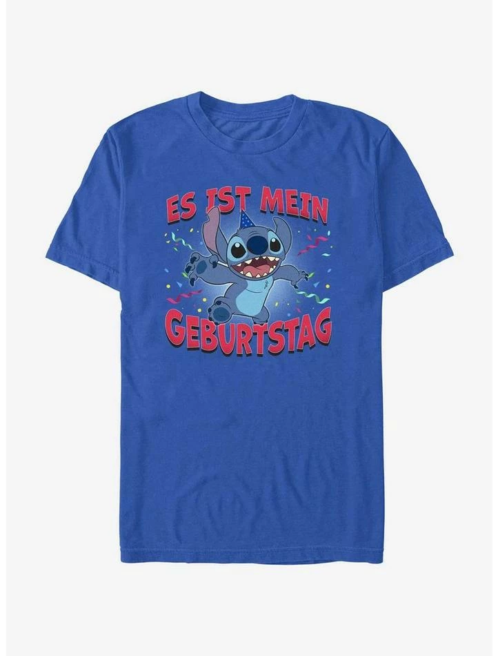 Budget ๐ Disney Lilo & Stitch German It's My ๐ฅณ Birthday T-Shirt โญ