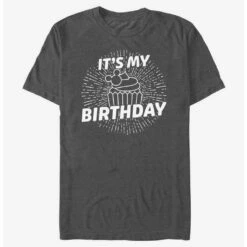 Hot Sale 🤩 Disney Mickey Mouse 🥳 Birthday Cupcake T-Shirt 🌟