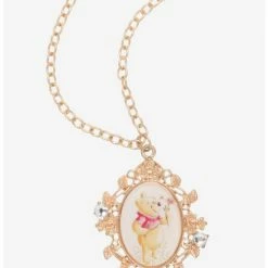 Coupon 😀 Disney Winnie The Pooh Cameo Portrait Necklace 😍