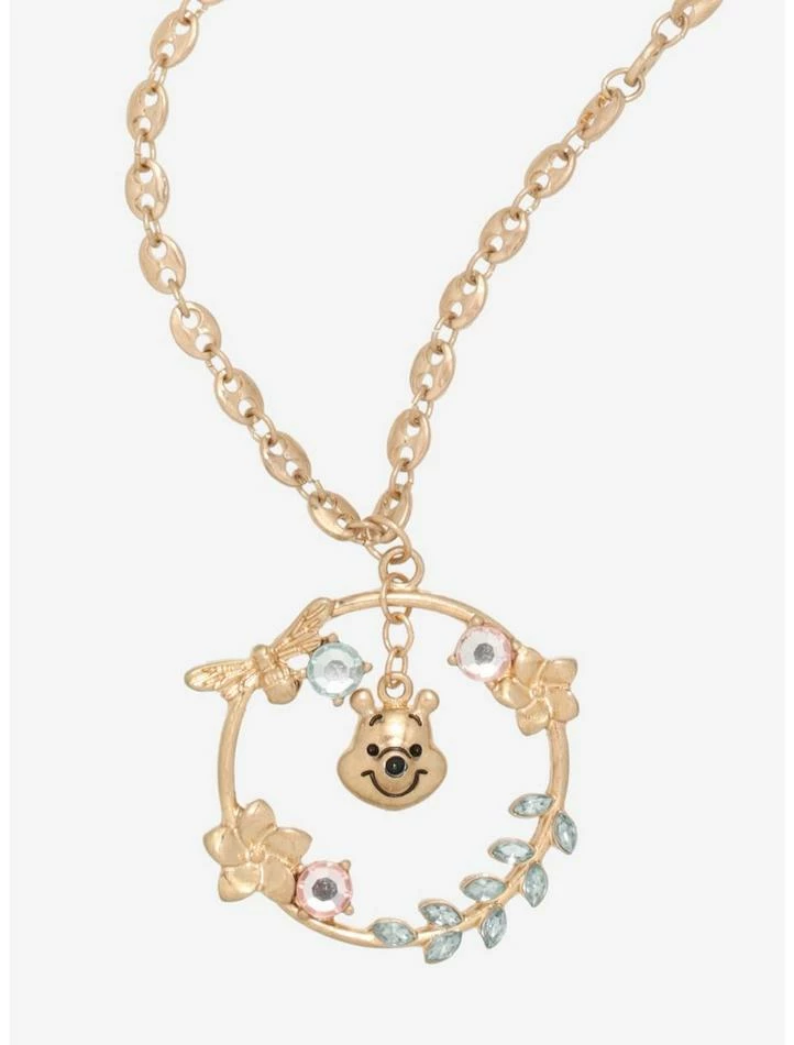 Outlet ๐ Disney Winnie The Pooh Nature Circle Necklace ๐งจ
