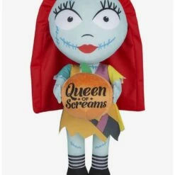 Brand new 🔥 Disney Nightmare Before 🎄 Christmas Big Head Sally Plush 19-inch Door Greeter 🌟