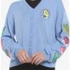 Cheap ✨ Disney Alice In Wonderland Embroidered 👧 Girls Cardigan 🔥