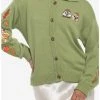 Coupon 😉 Disney Chip 'N' Dale Collar 👧 Girls Cardigan 🎉