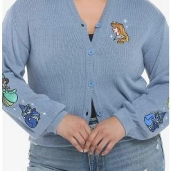 Discount ❤️ Disney Sleeping Beauty Aurora & Fairies 👧 Girls Skimmer Cardigan Plus Size 👍
