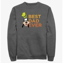 Promo 🤩 Disney Mickey Mouse Goofy Best Dad Ever Sweatshirt 🔔