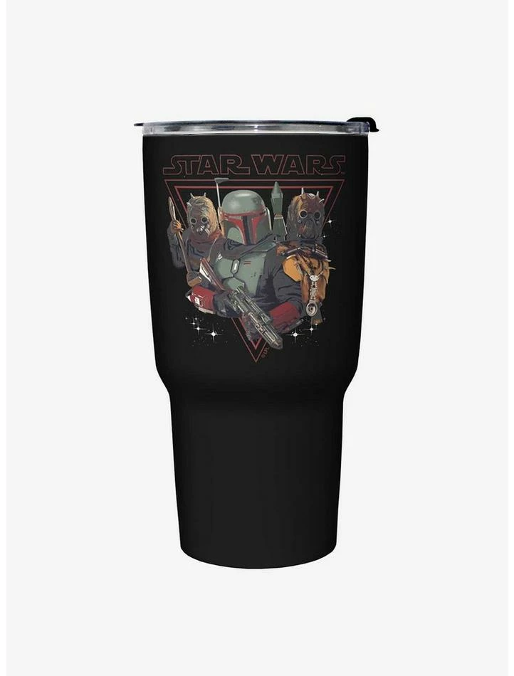 Cheapest โ Star Wars The Book of Boba Fett Bounty Hunting Black Stainless Steel Travel Mug ๐