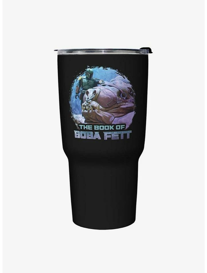 Cheapest ๐ Star Wars The Book of Boba Fett Got Your Back Black Stainless Steel Travel Mug ๐