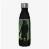 Brand new ⭐ Star Wars The Book of Boba Fett Bouny Hunter For Hire Black Stainless Steel Water Bottle 👍