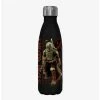 Best Sale 😉 Star Wars The Book of Boba Fett Off The Grid Black Stainless Steel Water Bottle ❤️