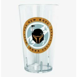 Outlet 🎁 Star Wars The Book of Boba Fett New Boss Badge Tritan Cup 💯