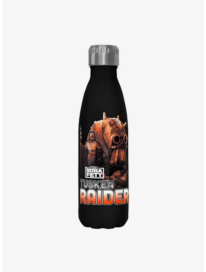 Best Pirce ๐งจ Star Wars The Book of Boba Fett Outlaw Hunter Black Stainless Steel Water Bottle ๐
