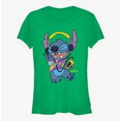 Outlet 🤩 Disney Lilo & Stitch Rockin' Stitch 👧 Girls T-Shirt 🔔