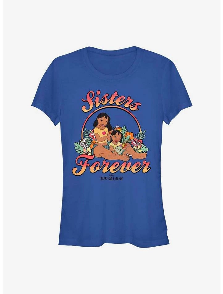 Best Pirce โจ Disney Lilo & Stitch Sisters Forever ๐ง Girls T-Shirt ๐