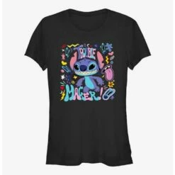 Best Sale 🧨 Disney Lilo & Stitch Trouble Maker 👧 Girls T-Shirt 🛒