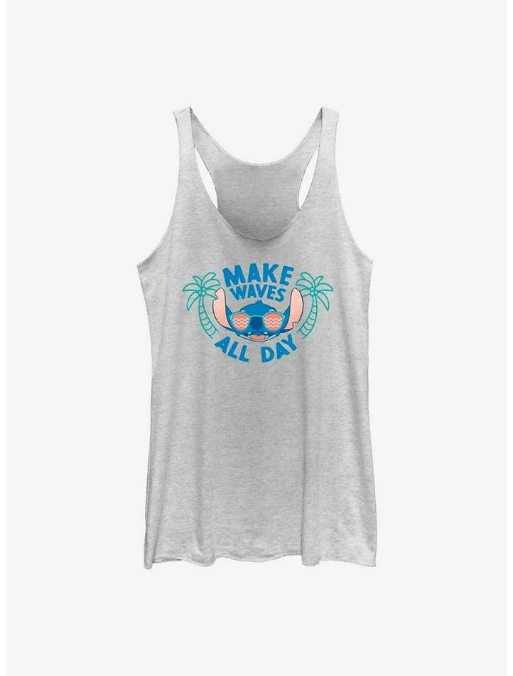 Discount ๐ Disney Lilo & Stitch Make Waves All Day ๐ง Girls Tank ๐