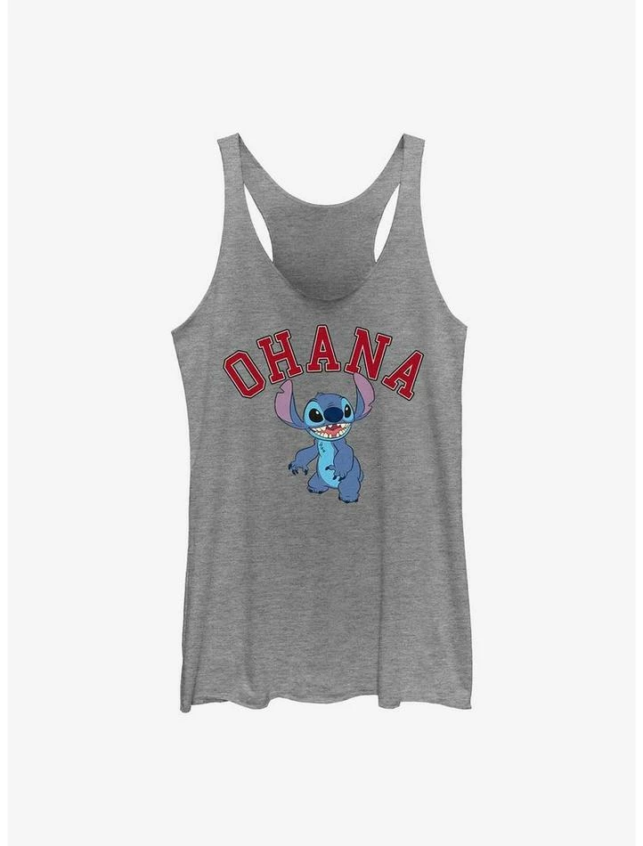 Outlet ๐ฅฐ Disney Lilo & Stitch Ohana Collegiate ๐ง Girls Tank ๐งจ