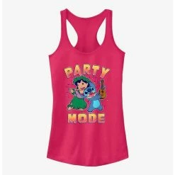 Best Pirce 💯 Disney Lilo & Stitch Party Mode 👧 Girls Tank 💯