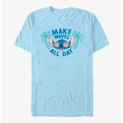 Brand new 😍 Disney Lilo & Stitch Make Waves All Day T-Shirt ⌛