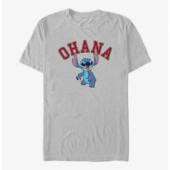 Best Sale 🤩 Disney Lilo & Stitch Ohana Collegiate T-Shirt 🥰