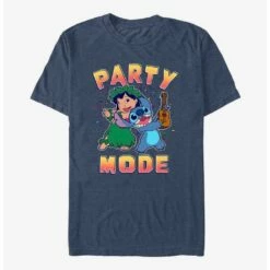Cheapest 🛒 Disney Lilo & Stitch Party Mode T-Shirt 🔔