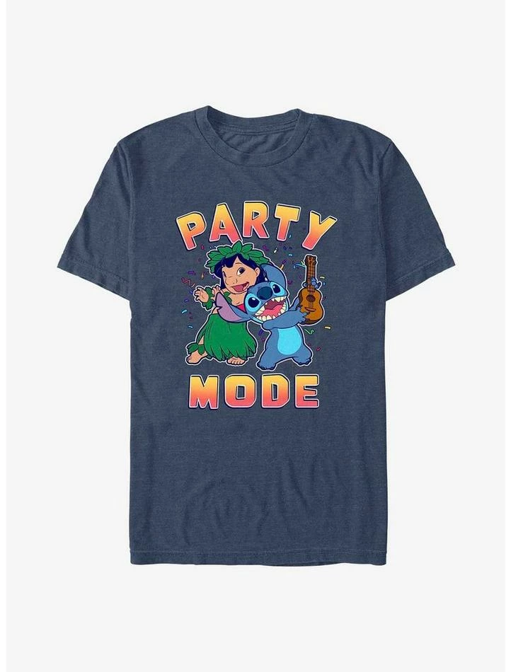 Cheapest 🛒 Disney Lilo & Stitch Party Mode T-Shirt 🔔