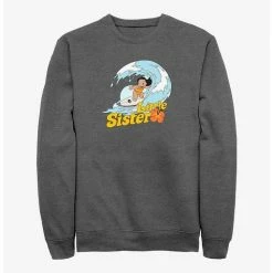 New ❤️ Disney Lilo & Stitch Little Sister Lilo Sweatshirt 🤩