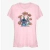 Top 10 🤩 Disney Lilo & Stitch Chibi Floral 👧 Girls T-Shirt 👍