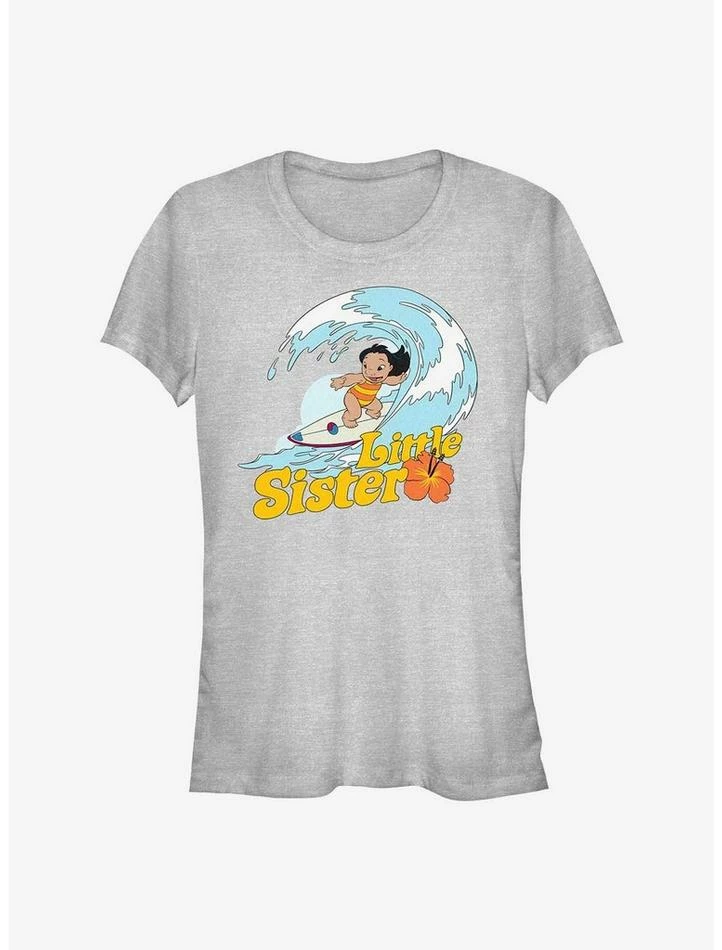 Discount 🤩 Disney Lilo & Stitch Little Sister Lilo 👧 Girls T-Shirt 🥰