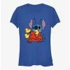 Budget 😉 Disney Lilo & Stitch Stick 'Em Up 👧 Girls T-Shirt ✨