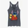 Brand new 😉 Disney Lilo & Stitch Stick 'Em Up 👧 Girls Tank ✔️