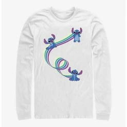 Wholesale ✨ Disney Lilo & Stitch Ribbon Stitches Long-Sleeve T-Shirt ✨