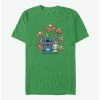 Top 10 🌟 Disney Lilo & Stitch Chibi Floral T-Shirt 👏