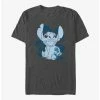 Buy 🎉 Disney Lilo & Stitch Floral Sketch T-Shirt 🔥