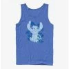 Deals 👍 Disney Lilo & Stitch Floral Sketch Tank ⌛